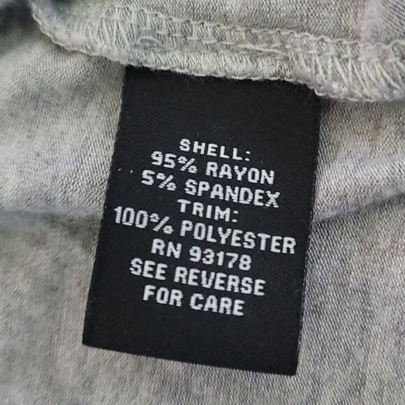 Multi texture grey top - Picture 6 of 6